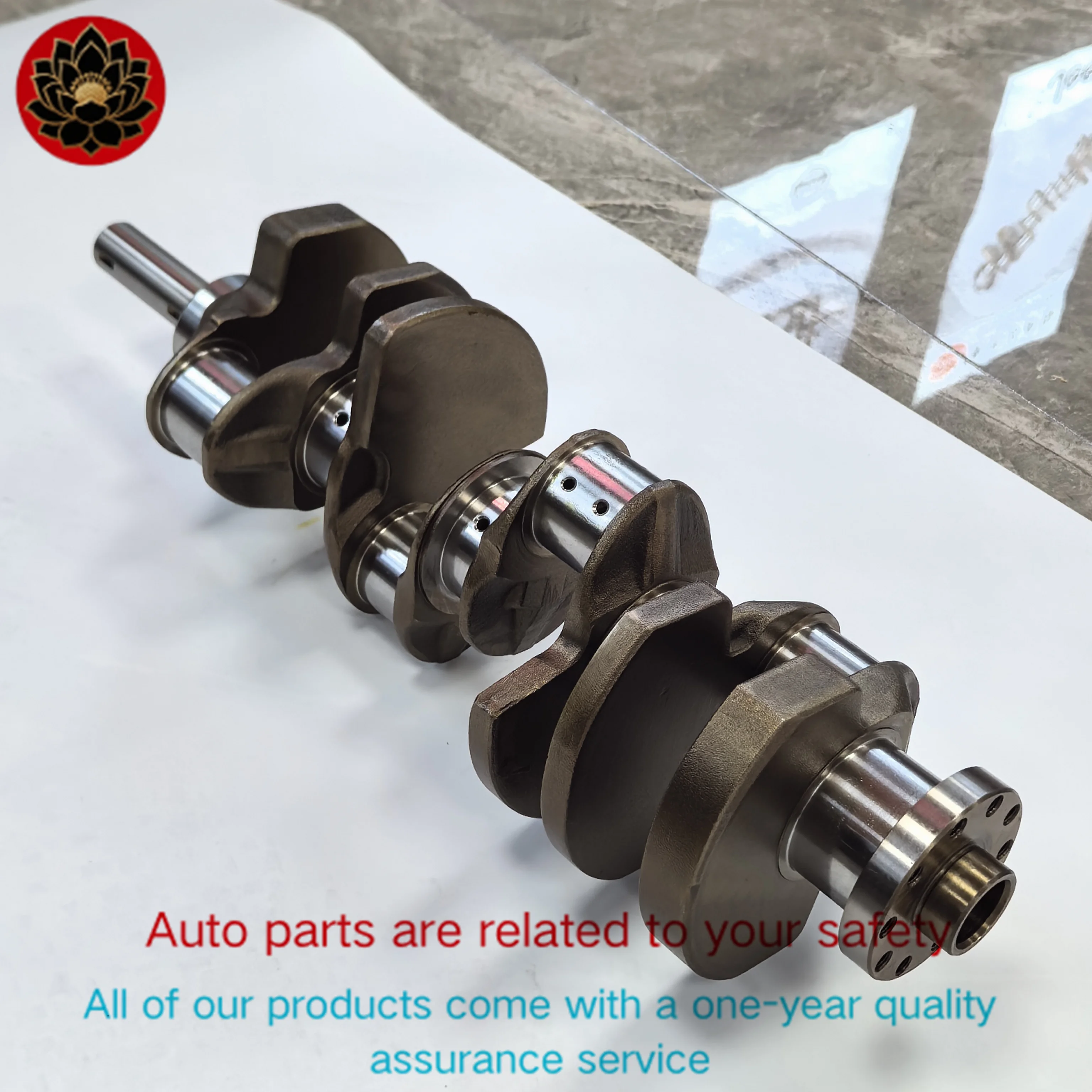 Оригинальные заводские детали двигателя Toyota 13401-0S010 USF40 LS460 3UR V8 коленчатый вал