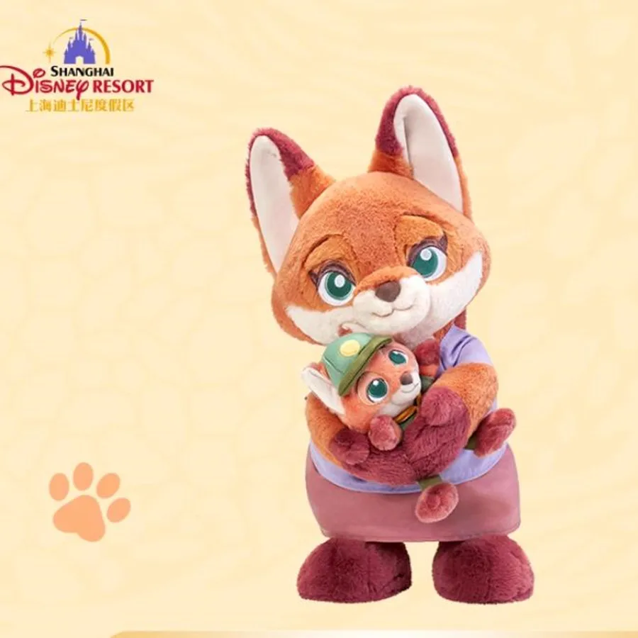 

Original Shanghai Disneyland Zootopia Nick's Mom Plush Toy Doll