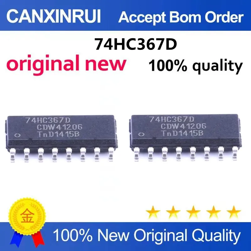 

74HC367D patch SOP-16 buffer/drive chip IC 74HC367 SN74HC367DR