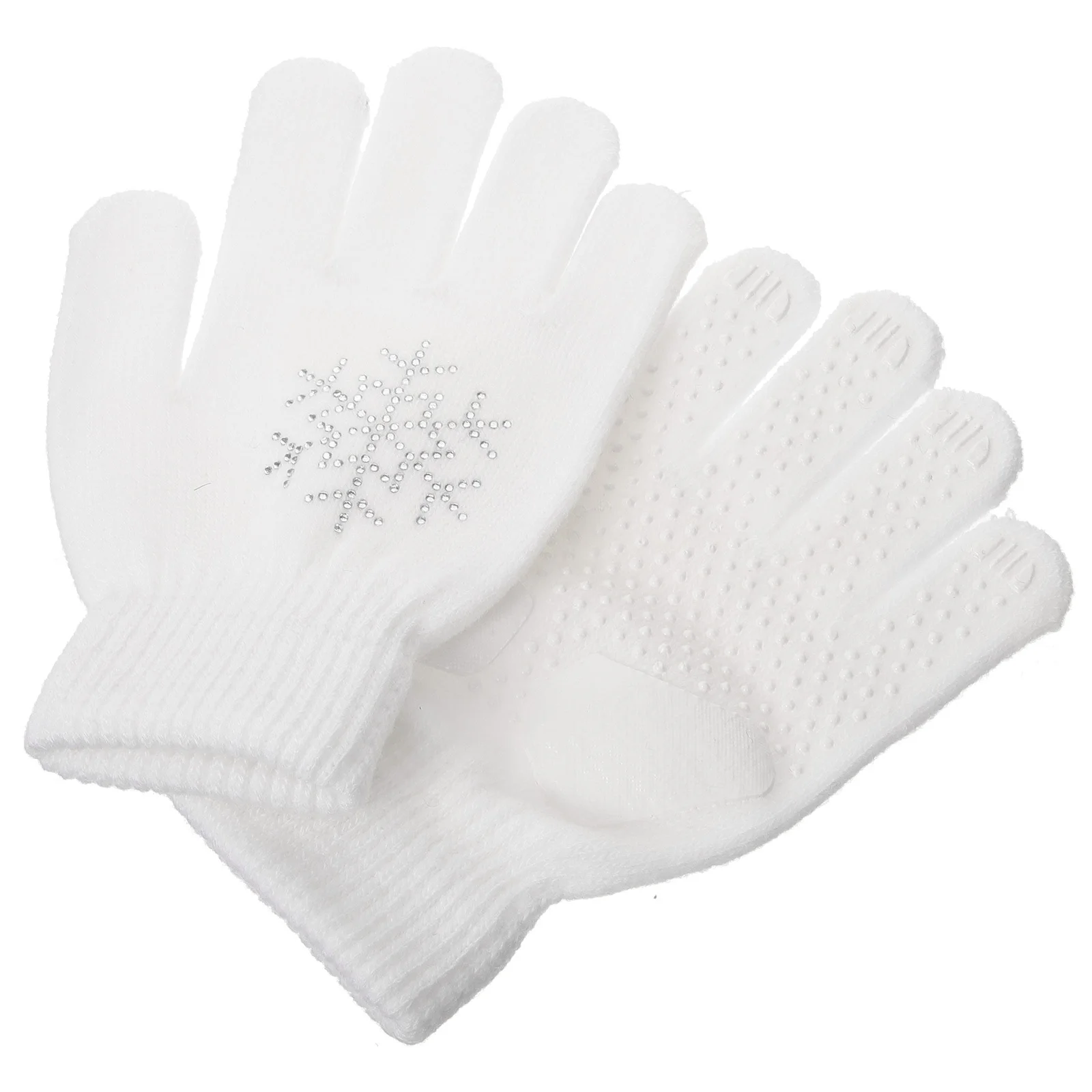 زوج واحد من قفازات التزلج الدافئة المقاومة للماء للنساء والرياضات الشتوية، قفازات قطنية حرارية للتزلج على الجليد والمشي لمسافات طويلة والجري