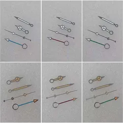 Green Luminous Watch Hands for NH34 Movement Modified 4Pins Pointers Gmt-Needles Replacmenet Watches Accessories