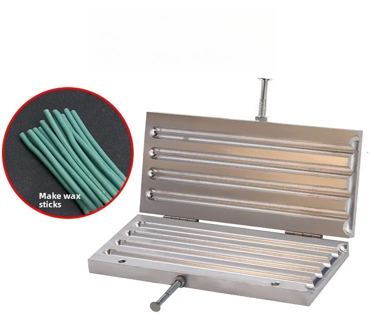 Wax Injector Machine for Jewelry Making Lost Wax Casting Tool with Sprue Wax Pen Mold Formers Kit
