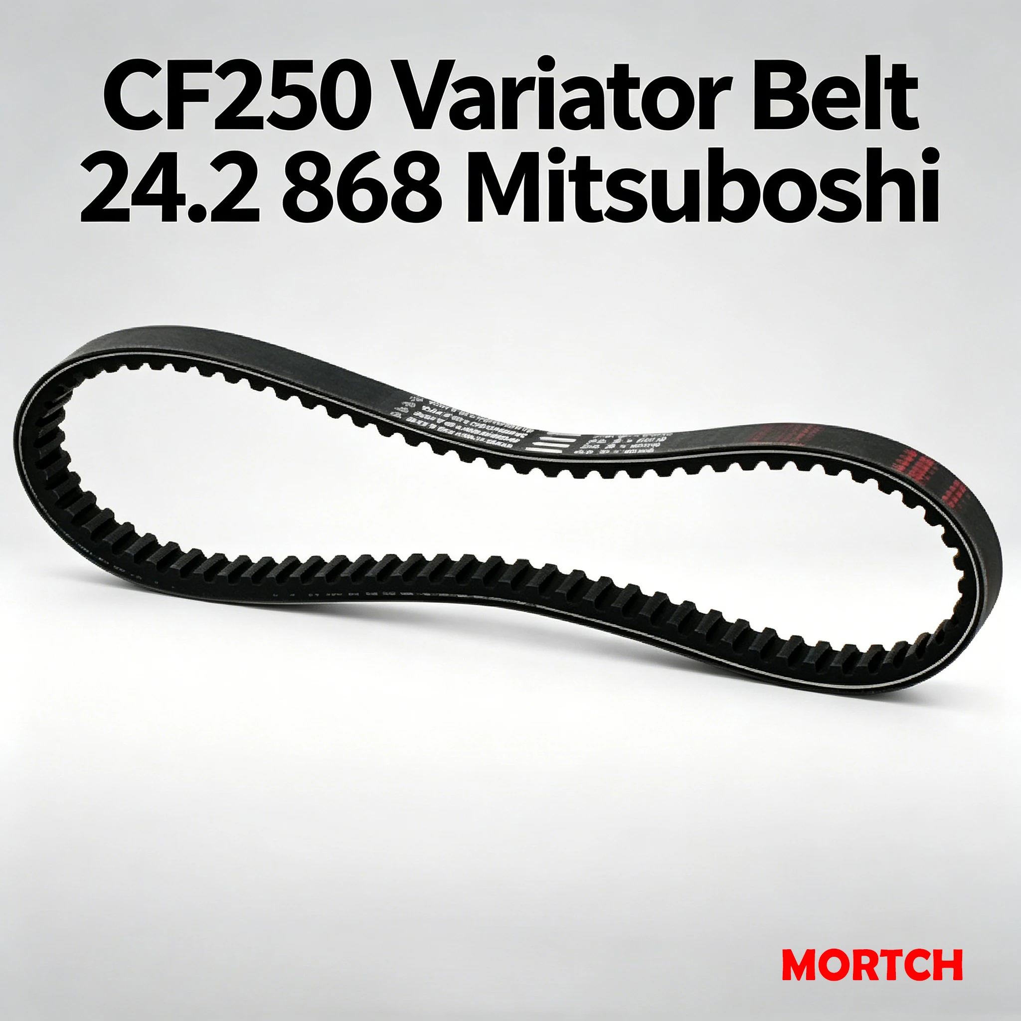 CF250 CVT Drive Belt 250-M5037C Replacement For CFMoto CF250 250cc Automatic Street Scooter Variator Belt Size 24.2 868