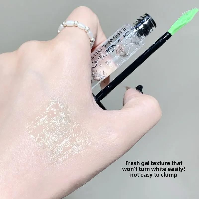 Augenbrauen-Kunststoff-Gel-Wurzel klarer Augenbrauenkleber Europäische und amerikanische wilde transparente Augenbrauenseife dreidimensionales Make-up