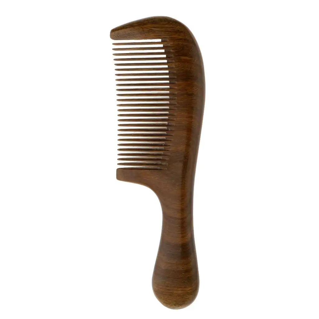 Sandalwood Handmade Wood Hair Care Massage Comb Fine/Close Anti-Static