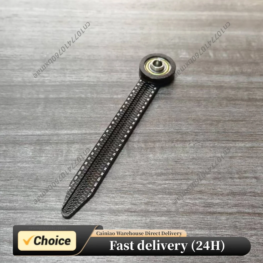 Portable Woodworking Hole Ruler Multi-Purpose 360 Degree Rotating Circular Drawing Tool for Engineering Carpentry Design