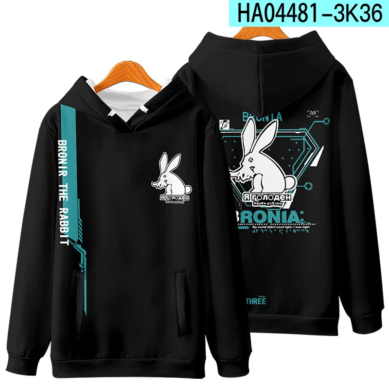 Neue Spiele Anime Honkai Auswirkungen Cosplay Kostüm Ästhetischen Übergroßen Hoodie Harajuku Sweatshirts Männer Unisex Wram Langarm Kawaii