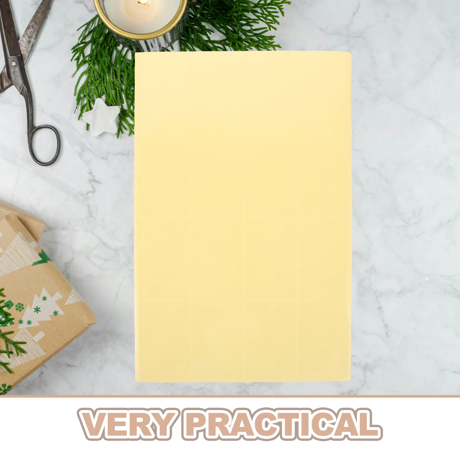 1000 قطعة من ملصقات الختم الشفافة المقاومة للماء، واقي ملصق لاصق مستطيل لختم صندوق الشحن المغلف