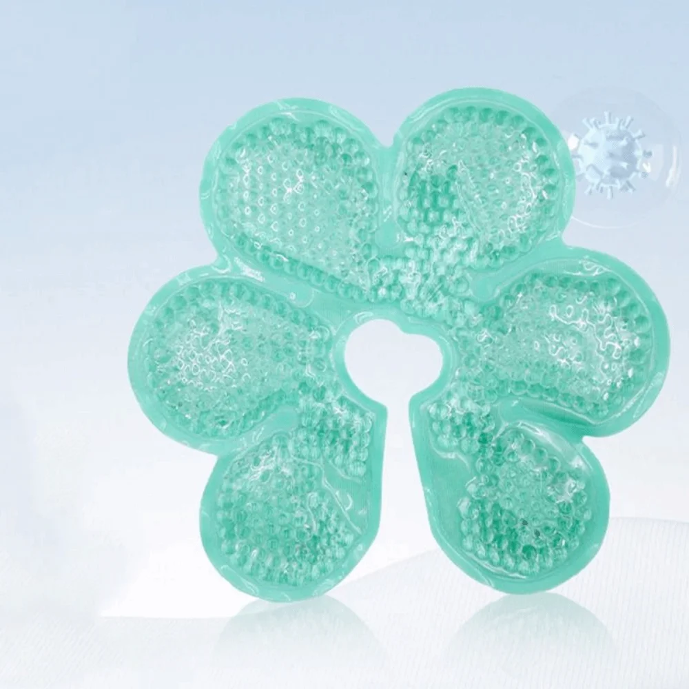 Petal Design Breast Pads Ice Compress Reusable Nipple Cooling Pads Double-sided Comfortable Breast Ice Packs Lactation Support