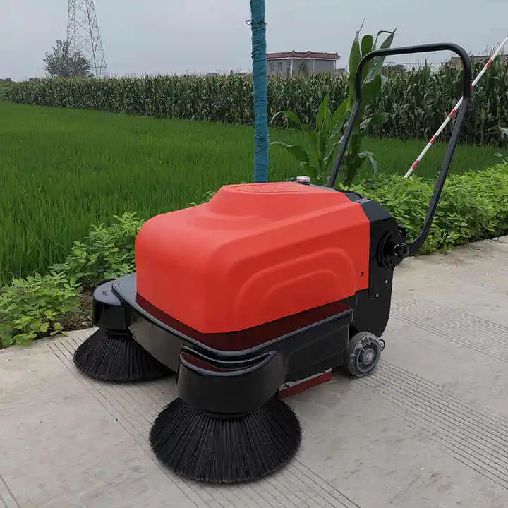 مكنسة كهربائية لاسلكية صناعية خارجية، معدات تنظيف تجارية محمولة