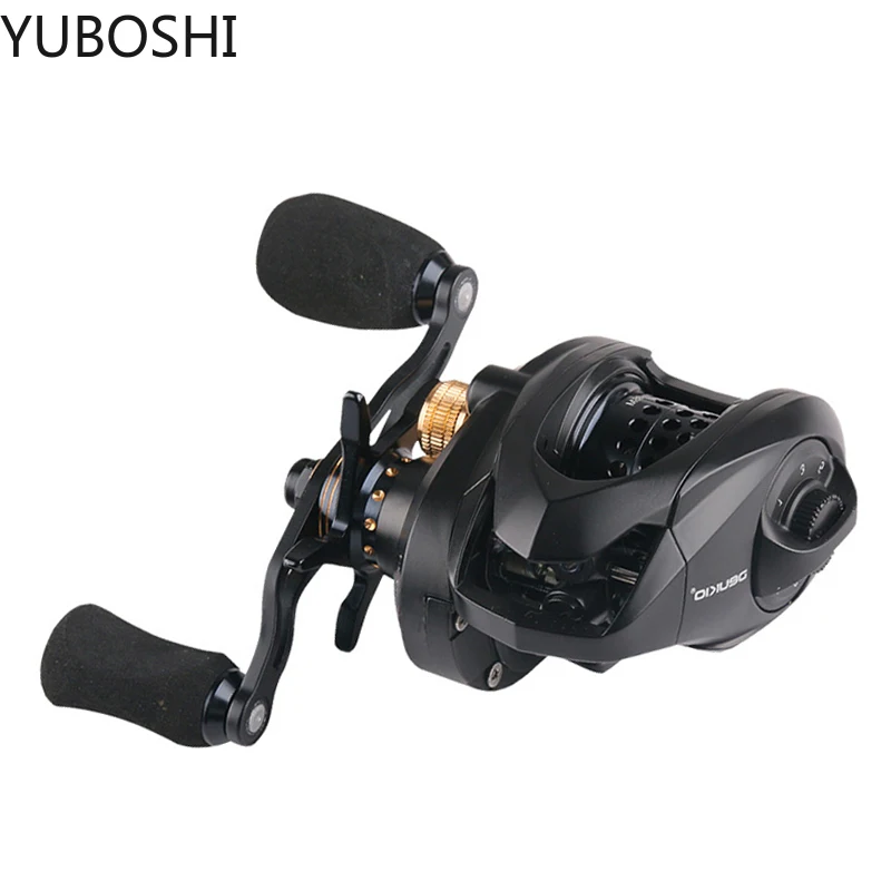 

New AKS 150 Series Ultra Lightweight 6+1BB Baitcasting Reel 7.2:1 Gear Ratio Saltwater Magnetic Brake Fishing Reel