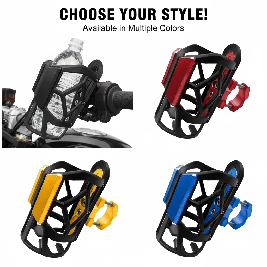 دراجة نارية كأس الماء حامل لياماها YZF R15 V2 V3 ABS 2009-2020 جودة عالية دراجة نارية موضة حامل كأس الماء #2