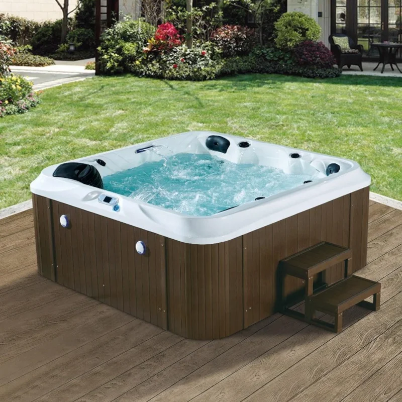 &c China Factory Directly Wholesale Balboa System Whirl Pool New Design Hot Tubs Spa for 5 Person Hot Tub