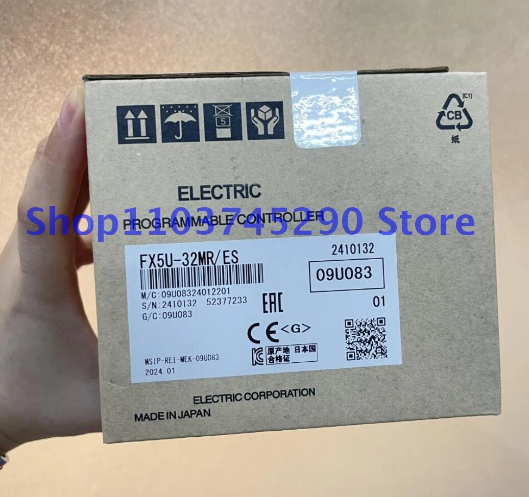 

1PCS In Box PLC Module New FX5U-32MR/ES FX5U-32MR-ES Original Unopened