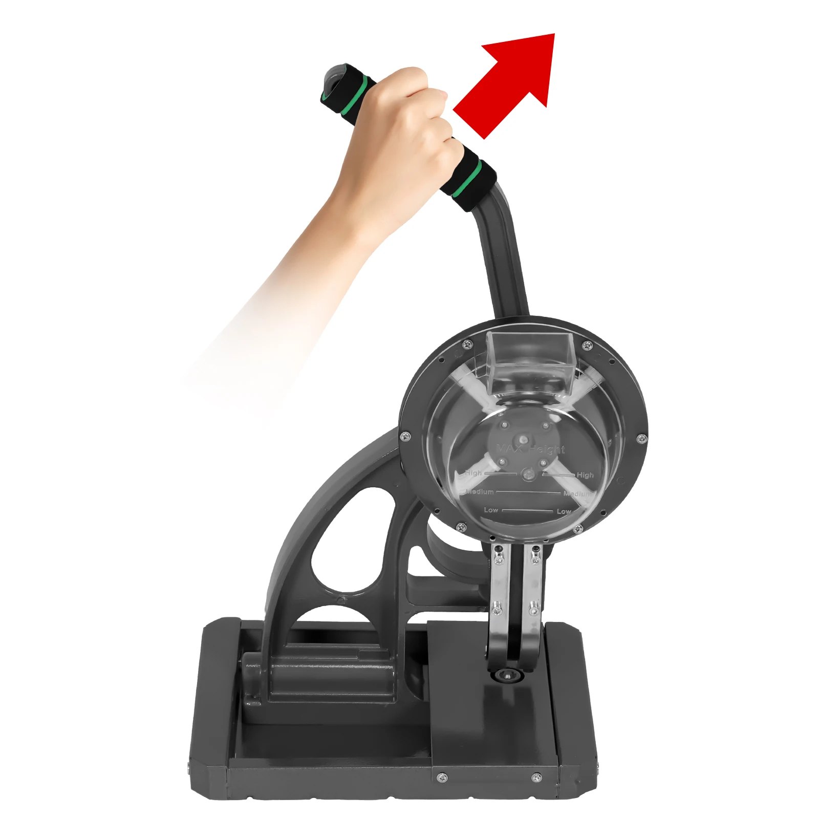 

Semi Automatic Puncher Eyelet Feeding Tool 8mm Grommet Hole Punching Machine for Fabric Leather Banners DIY Projects