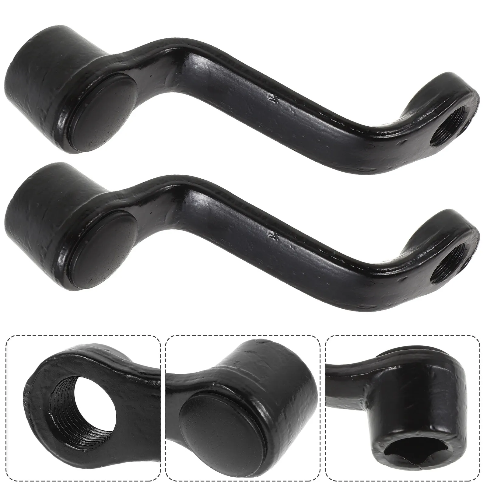 

1Pair Heavy Duty Foldable Motorcycle Foot Pegs for Electric Bikes Aluminum Alloy Crank Arm Footrests Adjustable Height