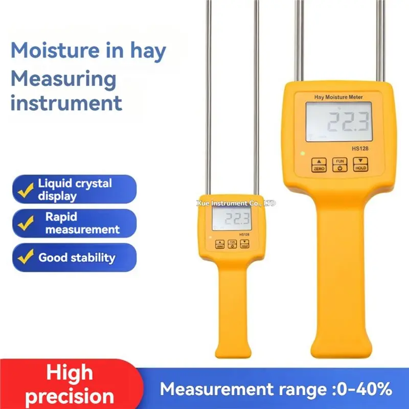 ABXD HS128 Hay Moisture Meter For Agriculture Farm