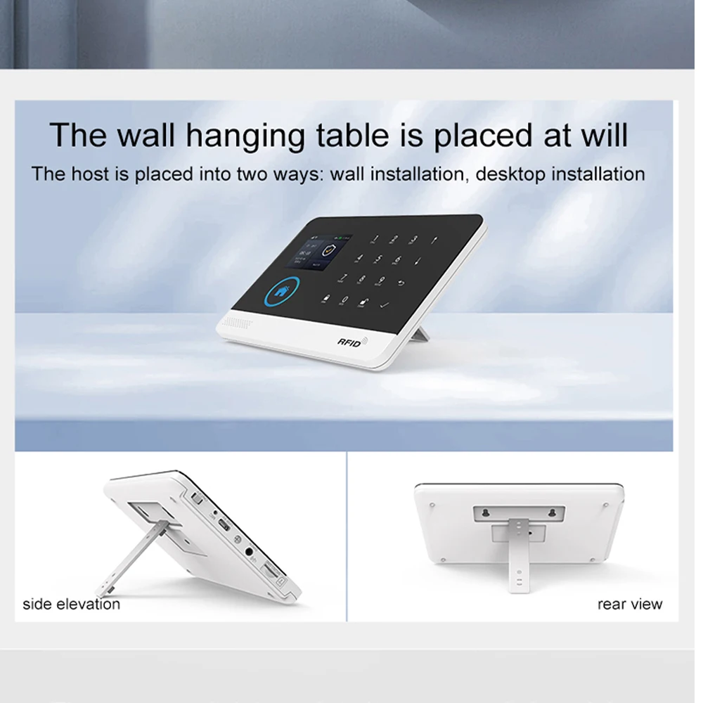 PGST PG103 4G alarm system Tuya smart home Wifi GSM wireless Alarm System for Home Call/SMS Remote Control zigbee Gautone