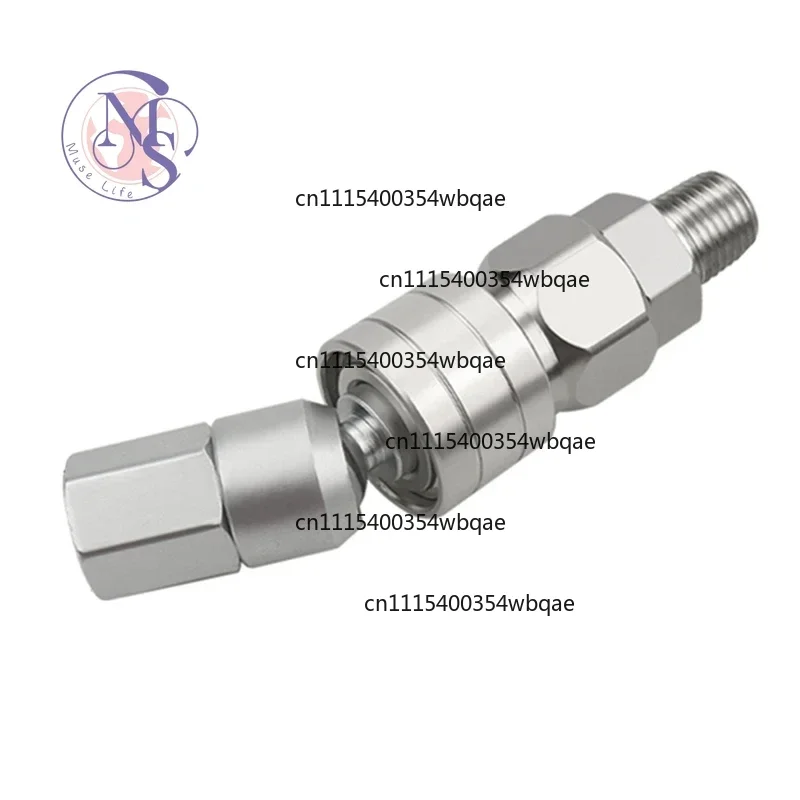ZOCI-FOR-Airless Paint Sprayer Hose Swivel Connector 360 Degree Straight Quick Joint Universal Air Hose Coupler Fitting