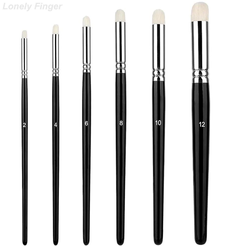 Dry Brush Miniature Painting Set 3pcs/6Pcs Professional Modellers Miniature Paint Brushes,Scale Model, Enamel Figurines