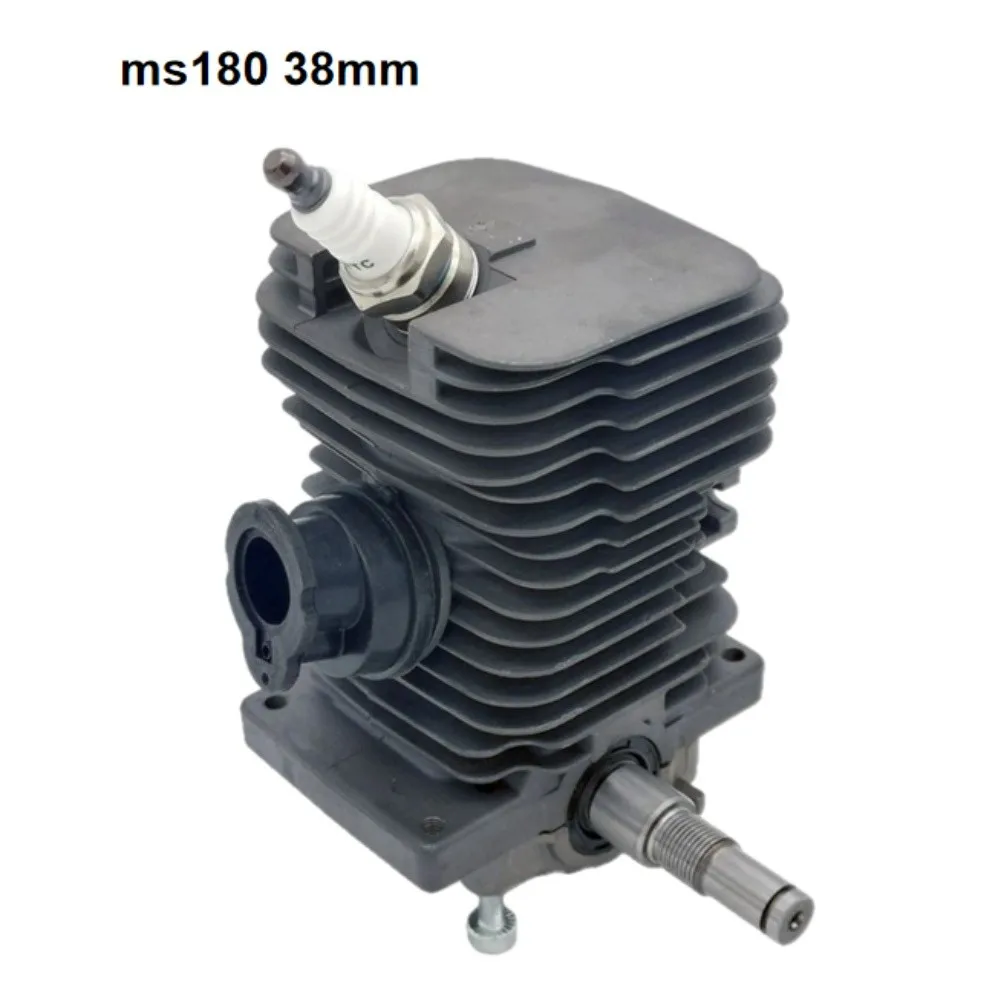 For Chainsaw Repair Cylinder Kit Crankshaft Assembly Ms180 38mm All-metal Parts Enhanced Performance Complete Engine Rebuild