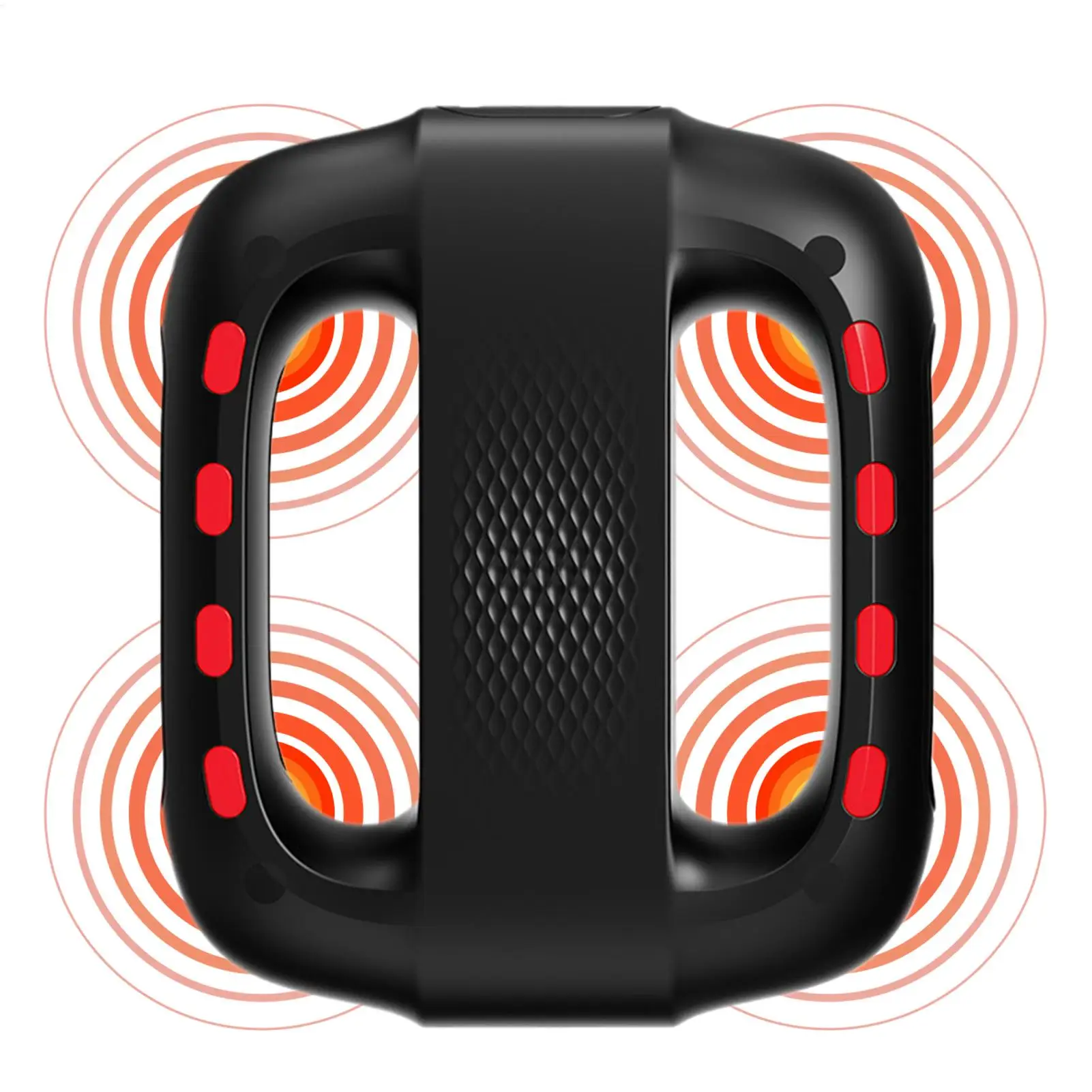 Fascia Ring 5 Modes 3 Intensities Deep Tissue Vibration Tool Electric Fascia Massage Ring for Home Office Gym Back Waist Leg