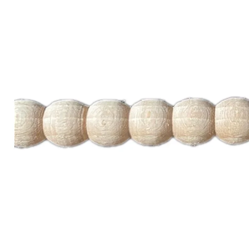 10PCS 1-1.4cm Wood Carving Wooden Miniatures Unpainted Furniture Cabinet Decorative Figurines Applique Home Decoration Moulding
