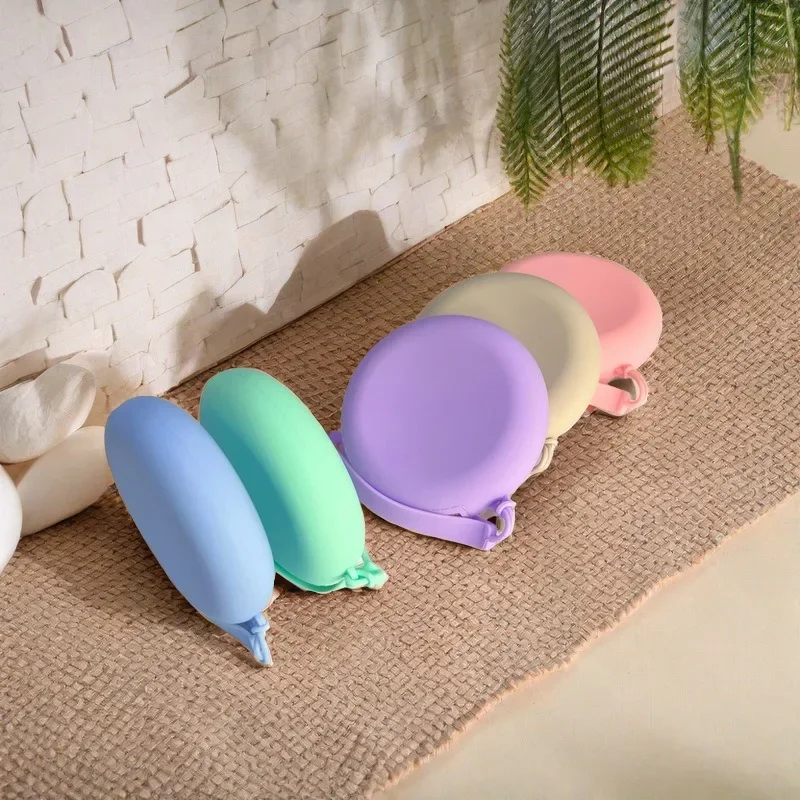 حافظة سماعة أذن للعملات المعدنية مع حقيبة سيليكون متعددة الأغراض مقاومة للماء لمفاتيح سماعات الرأس والأساسيات الخارجية تخفيضات ساخنة