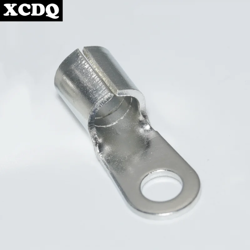100pcs RNB Brass Ring Bare Terminal Block Connector Cable Lugs Wire Crimping Tips Electrical Connection Strips 12V 2.5mm 4mm 6mm