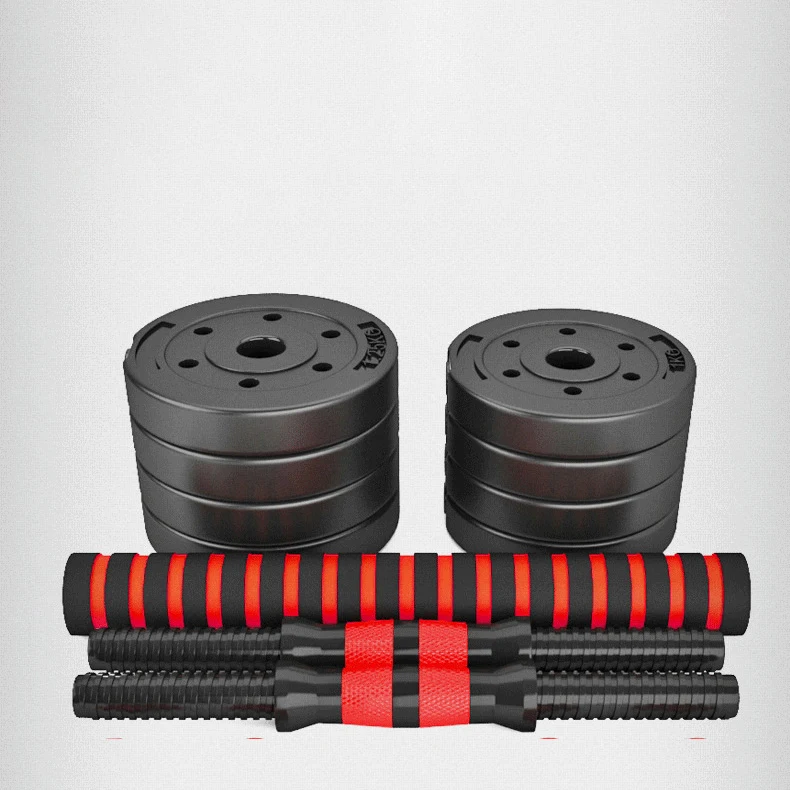 2021 رائجة البيع 6 في 1 مجموعة الدمبل القابلة للتعديل Kettlebell مجموعة دفع علوي معدات تمارين اللياقة البدنية #6