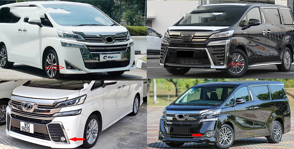 Upgrade Led Fog Lights DRL For Toyota Vellfire AH3 2015 2016 2017 2018 2019 2020 2021 Car DRL Daytime Running Light Fog Lamp detail image 1