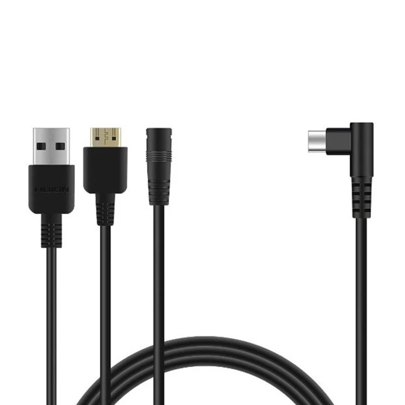 3 IN 1 Cable CB01 CompatibleFor HUION Kamvas Pro 12 / Pro13 / Pro16, Pen Tablet Monitor Cable Replacement