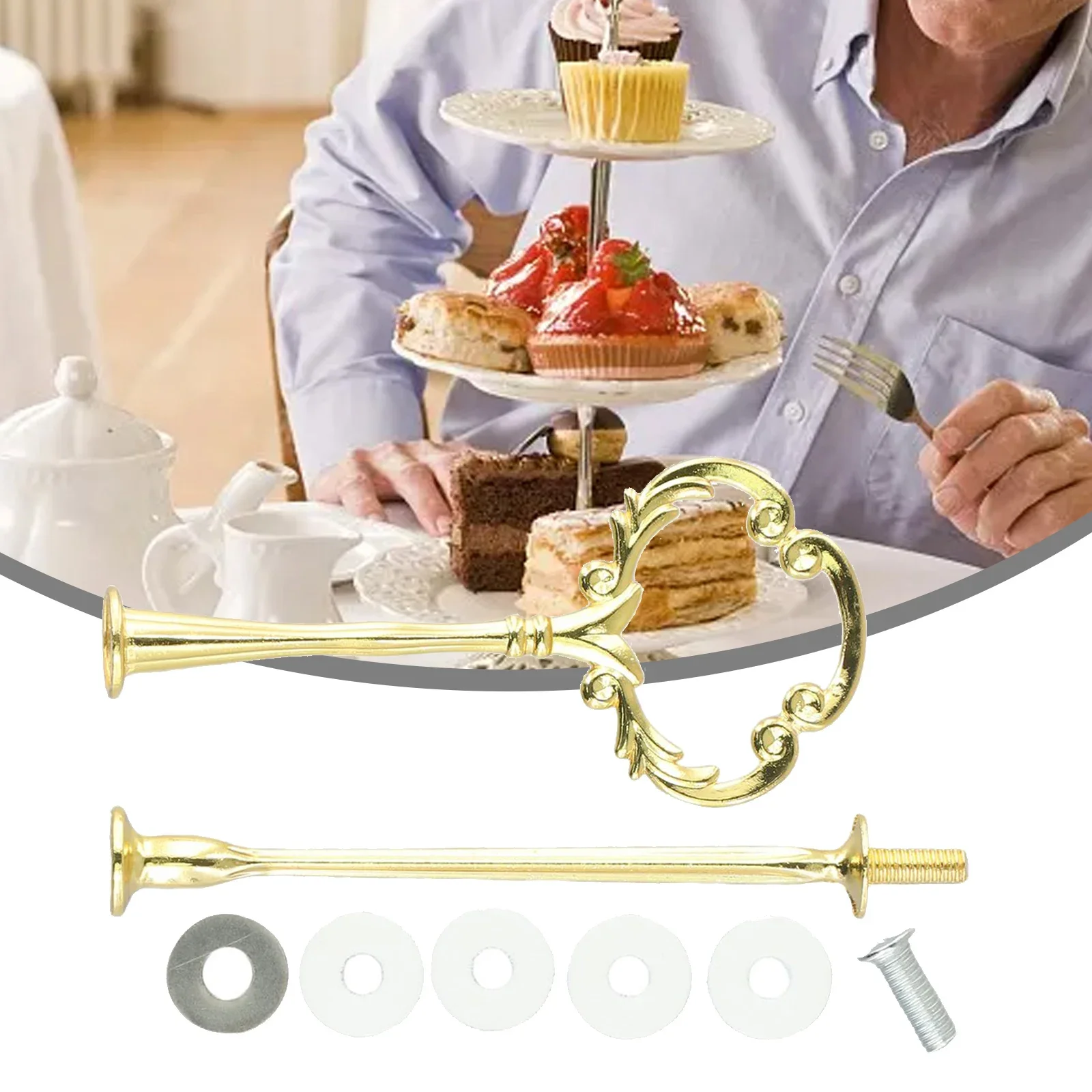 Cake Pan Holder Cake Plate Stand For Cake Pans And Fruit Pans In Weddings 2 Or 3 Layers European Style For Cake Plate