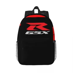 GSX-R Mochilas dos desenhos animados, Adolescente Bookbag, Mochilas escolares, Viagem Mochila, Bolsa de Ombro, Grande Capacidade, Estudantes, Adolescente