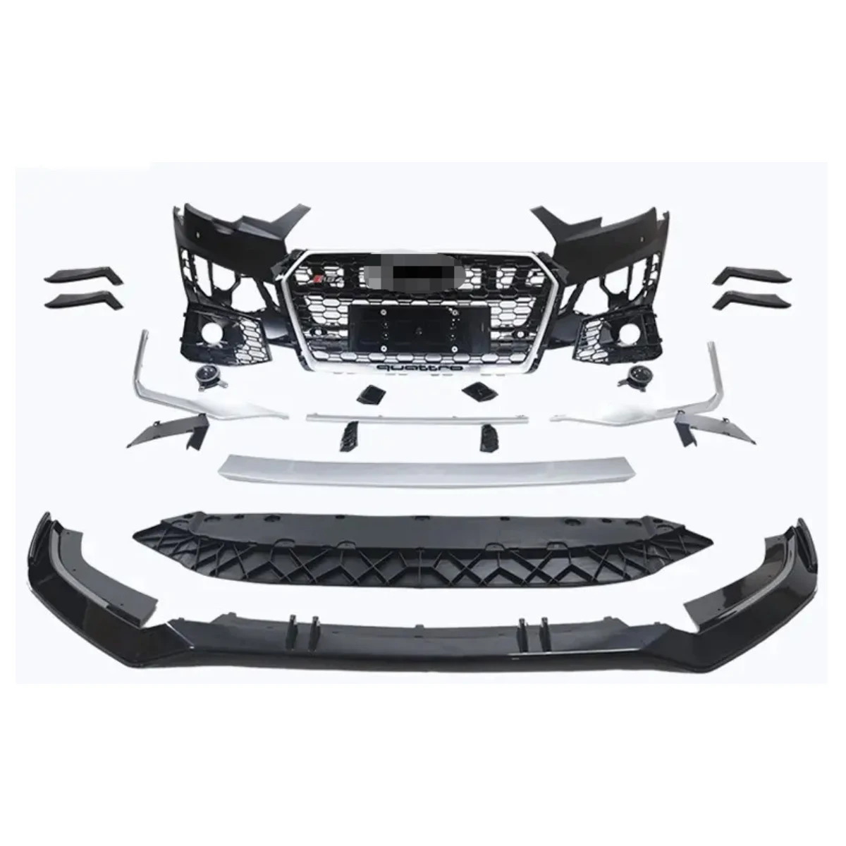 

High Quality Factory Hot Sale Rear Lip Front Bumper of 17-19 for A4 Rs4 for Classic Auto Parts for Lower Spoiler