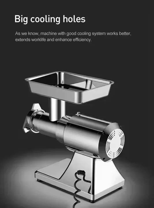 Commercial & Home Use Powerful Electric Meat Grinder Machine - Easy to Operate, Efficient for Mincing
