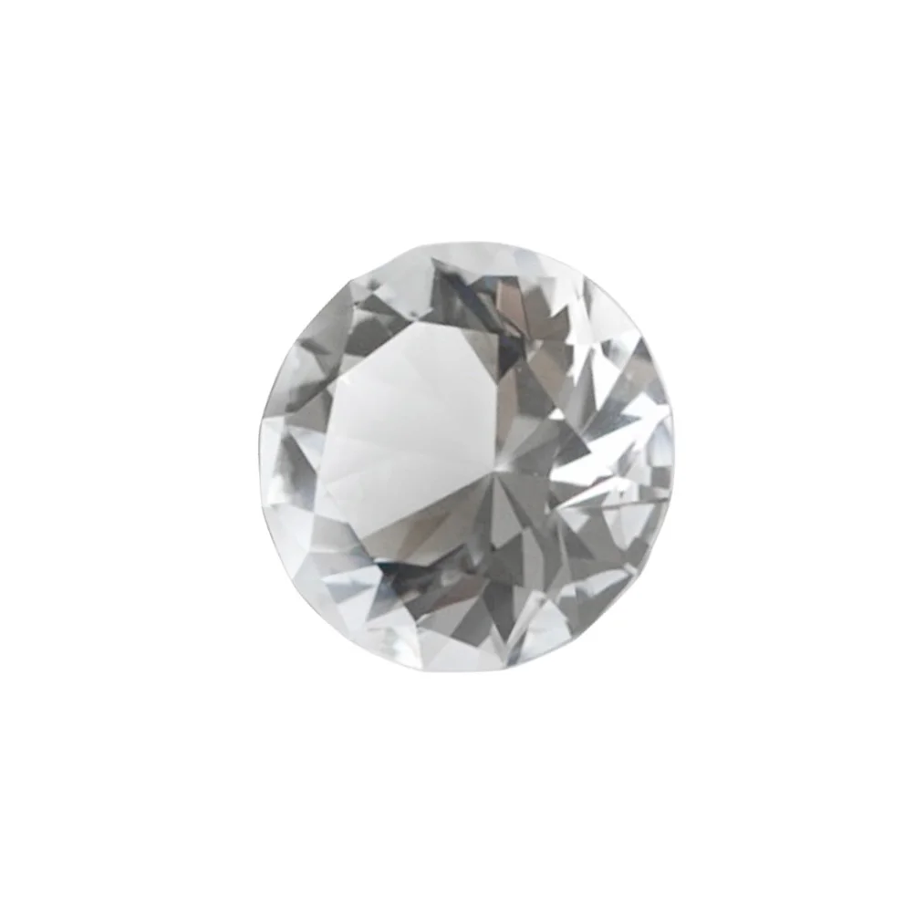 

25mm Artificial Diamond Decorations for Wedding Party Table Scatter Vase Fillers Realistic Crystal for Bridal Shower and Wedding