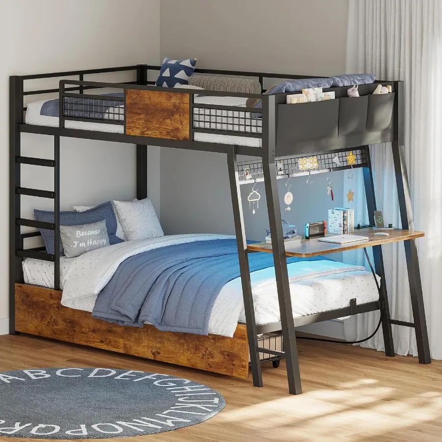 Bunk Bed With Desk … - image