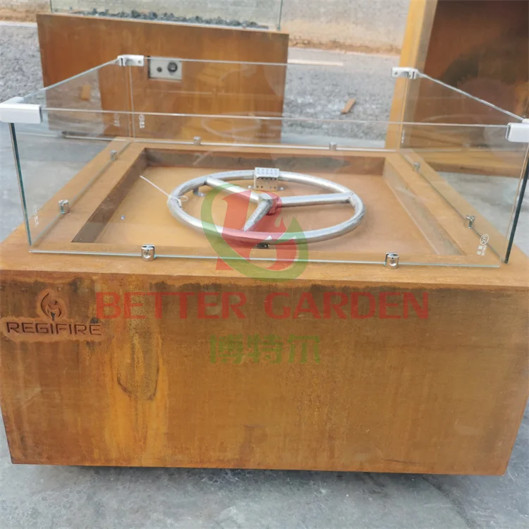 Moderne Propan-Feuerstelle für Garten-Feuerstellen-Tische, rauchfreie Feuerstelle, Gas