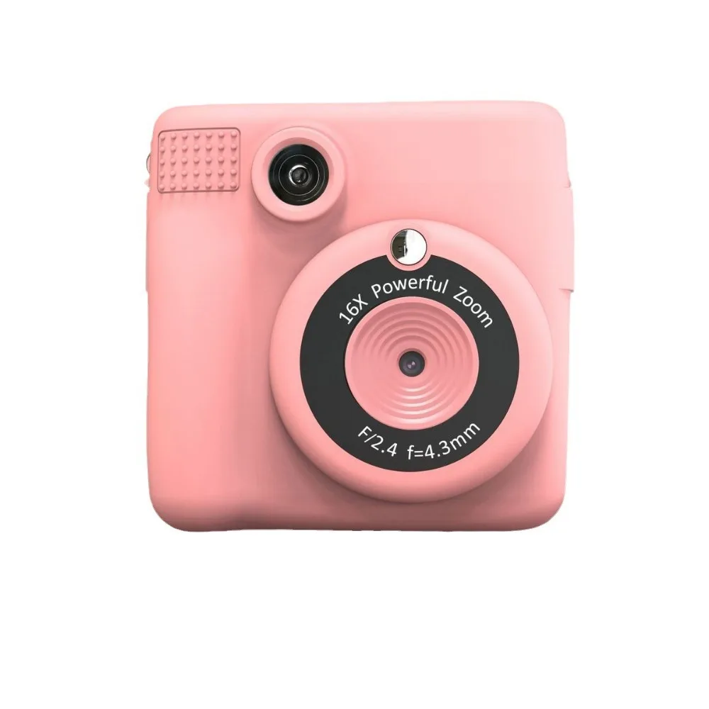 Portable thermal printing camera, mini fashionable children's gift, instant shooting, automatic focus, instant printing camera