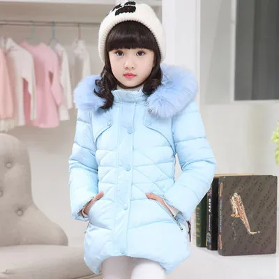 Girls' cotton coat winter clothing children's clothing winter new item Korean version thick cotton jacket winter clothing childr