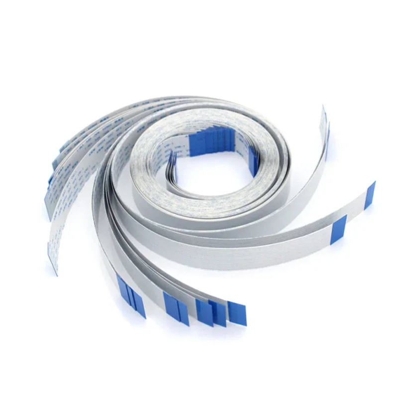 1PCS FFC/FPC Flexible Flat Cable 0.5/1.0mm Pitch 9-29Pin 500-3000mm Long Distance Ribbon Wire for Electronic Devices