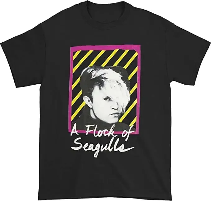 A Flock of Seagulls Mens T-shirt Officially Licensed Flock of