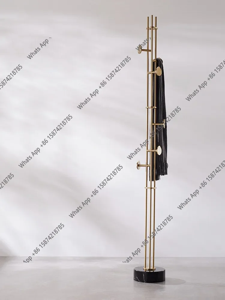 

Rr Marble Nordic Style Light Luxury Coat Rack Simple Modern Hanger Floor Bedroom