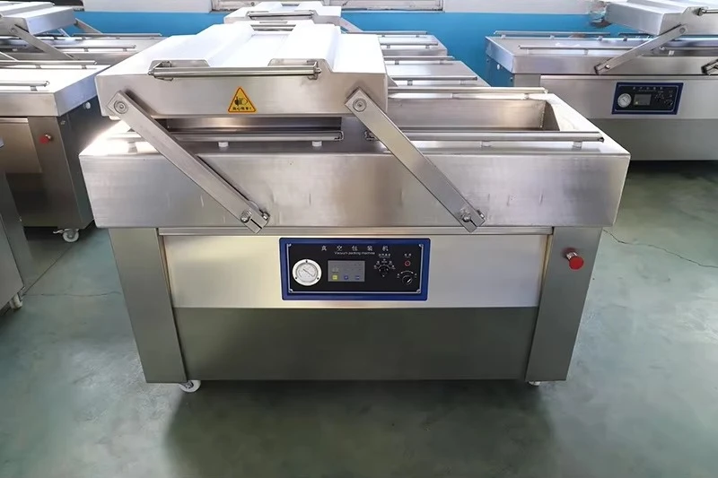 Best Sell Vacuum Sealer/Double Chamber Vacuum Sealing Machine/Vegetable Vaccum Packing Machine Manufacturer