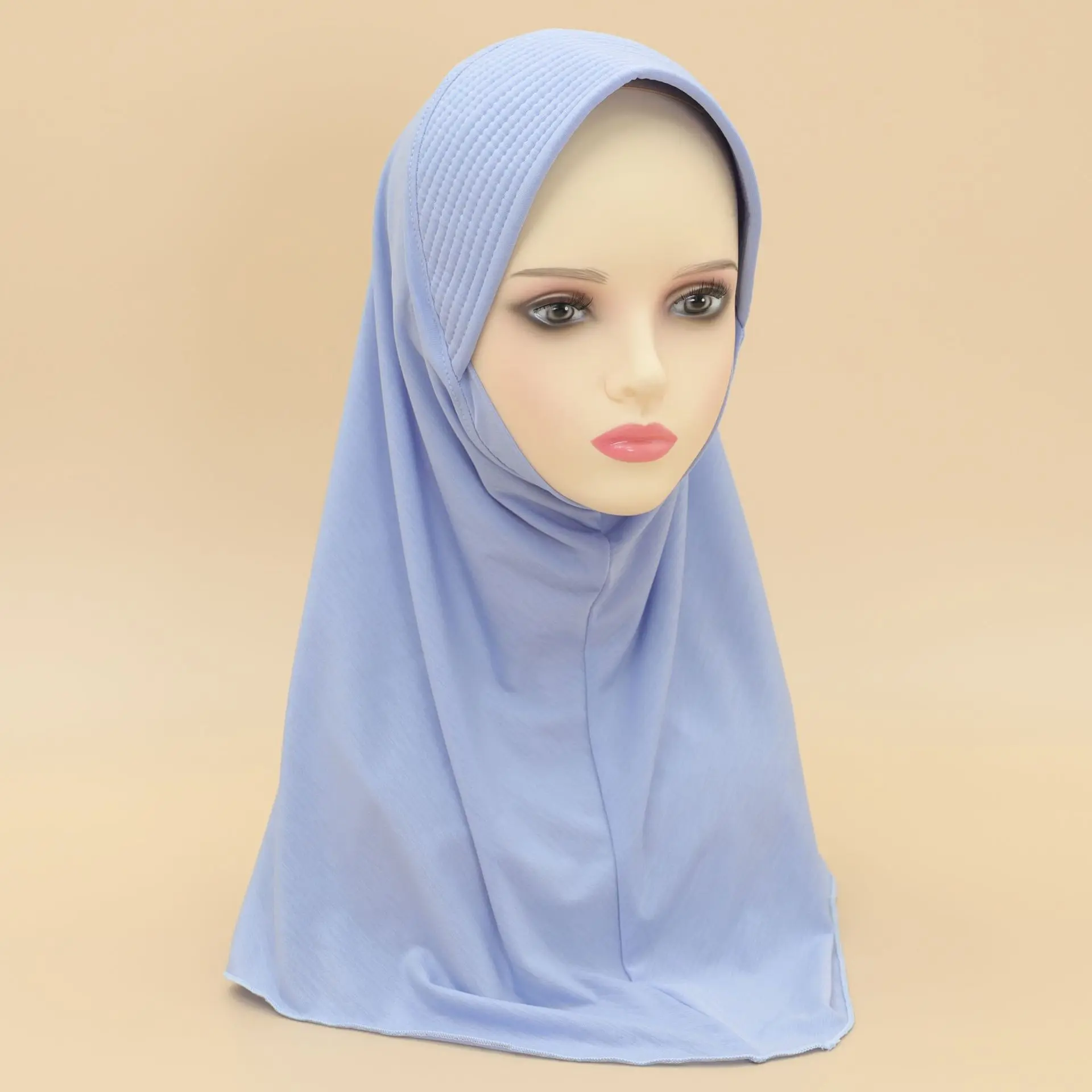 Instant Hoed Moslim Hijab Sjaal Abaya Tulband voor Vrouw Islamitische Vrouwen Sjaals Hoofd Wrap Klaar om te dragen Hijaabs Hals Cover Tulbanden