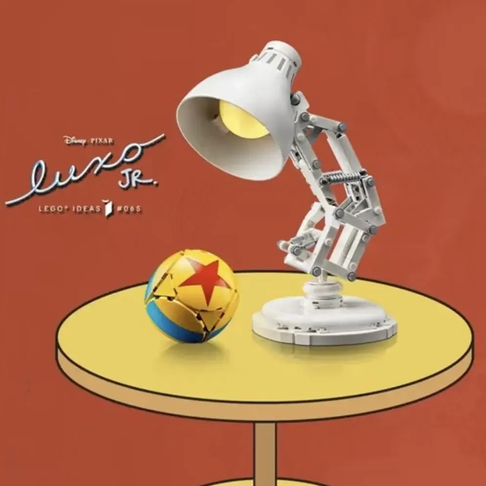 Miniso diseny 613 pçs caber 21357 idéias lâmpada decoração do quarto blocos de construção modelo criativo diy tijolos brinquedos presente aniversário natal