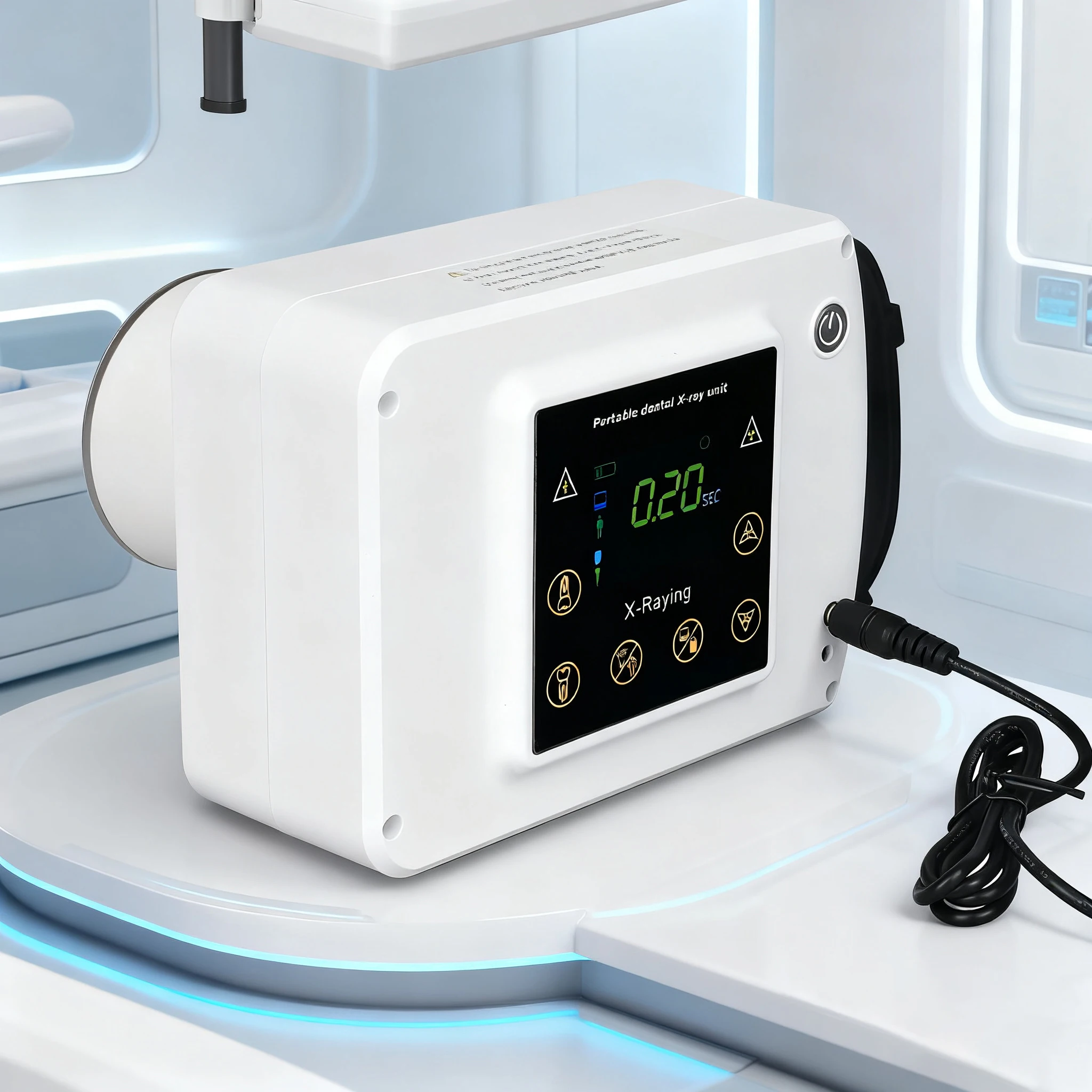 Máquina portátil de rayos X dentales de alta frecuencia: sistema de imagen digital, equipo clínico de dentista de radiografía intraoral portátil