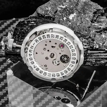 8215 機械機芯 NH34/NH35 21鑽自動上鍊機芯 GMT日期雙曆調校 精準腕錶配件 日期顯示於3點鐘位置 12 最佳銷售 8215機芯 - №3