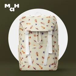 [Fly Fishing Series] MAH Young Tour Printed Leisure Commuter Travel Computer Backpack